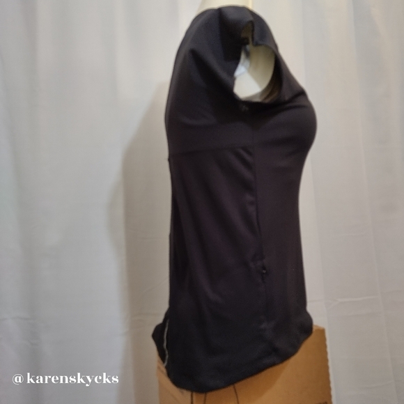 CHAMPION Sz Small Black Short Sleeve Workout Shirt - Picture 7 of 8